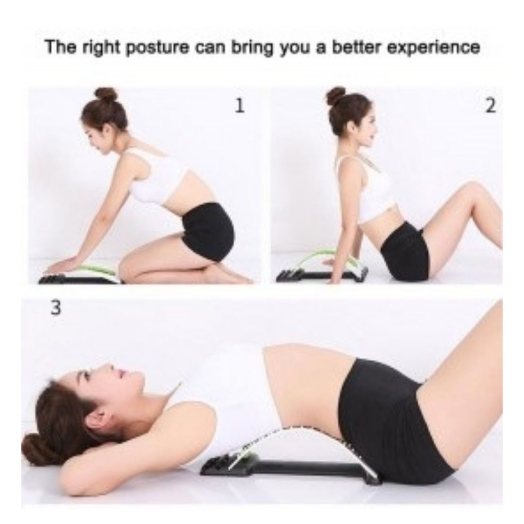 Alat Sandaran Terapi Pinggang Lumbar Spinal Stretching Waist Relax 111154