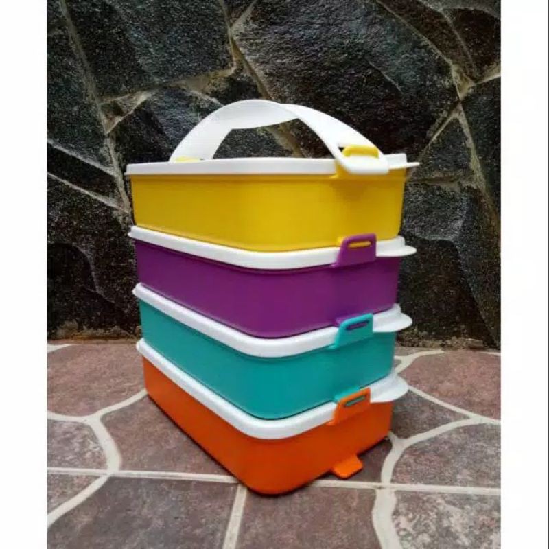 rantang 4 susun tupperware