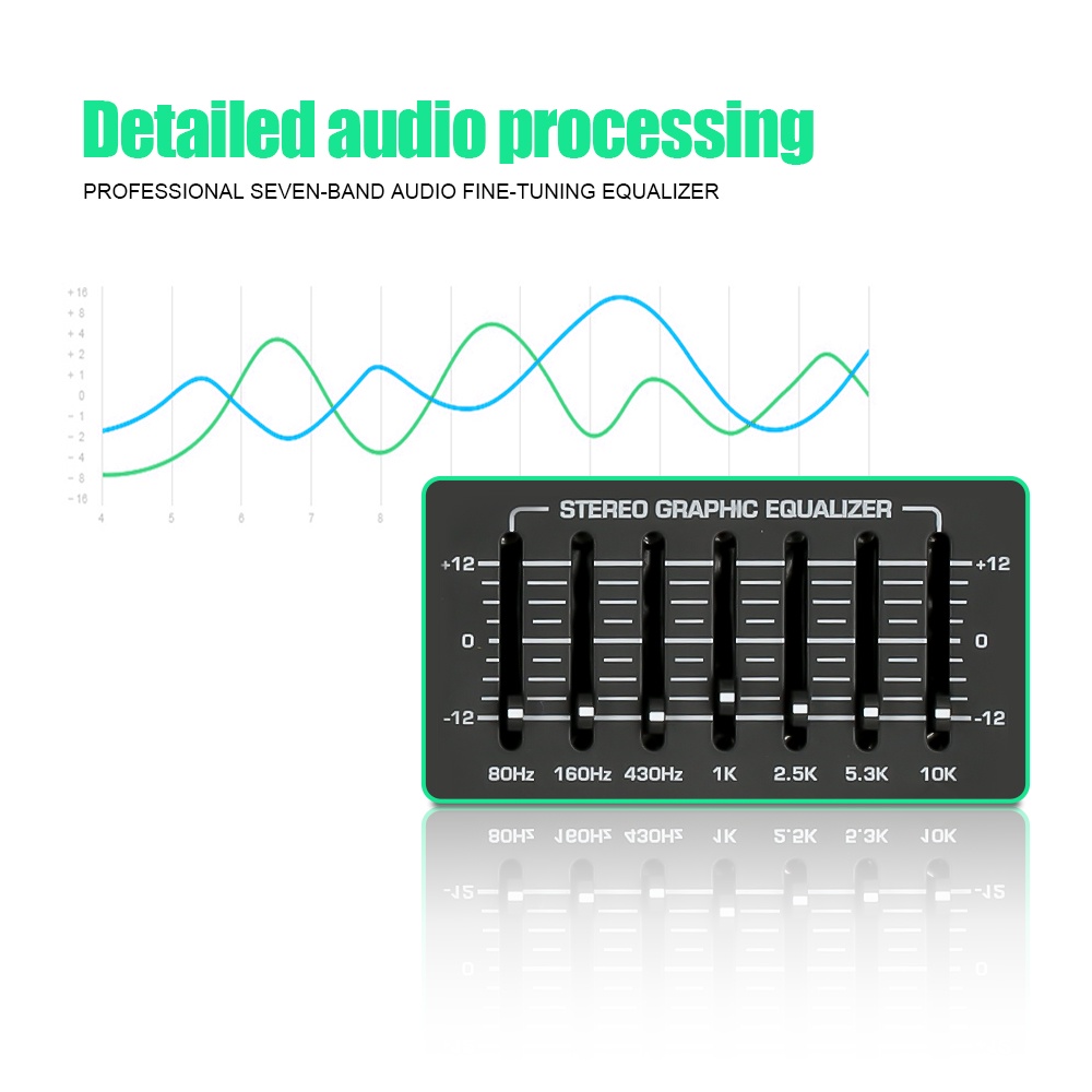 Konsol pencampuran profesional  MX04BT 4 saluran built-in EQ 16DSP Mode pemutaran Bluetooth/USB/PC/MP3 EQ/instrumen perekaman built-in, peralatan mixing, tur peralatan DJ langsung