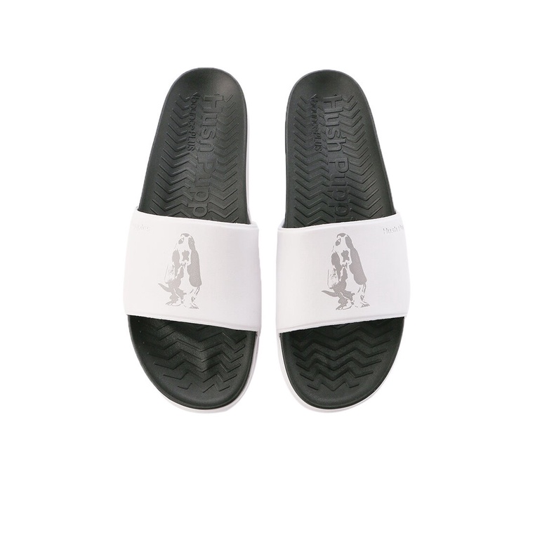 SANDAL SLIDE HUSH PUPPIES PRIA ORIGINAL CASUAL BRANDED PUTIH HM12