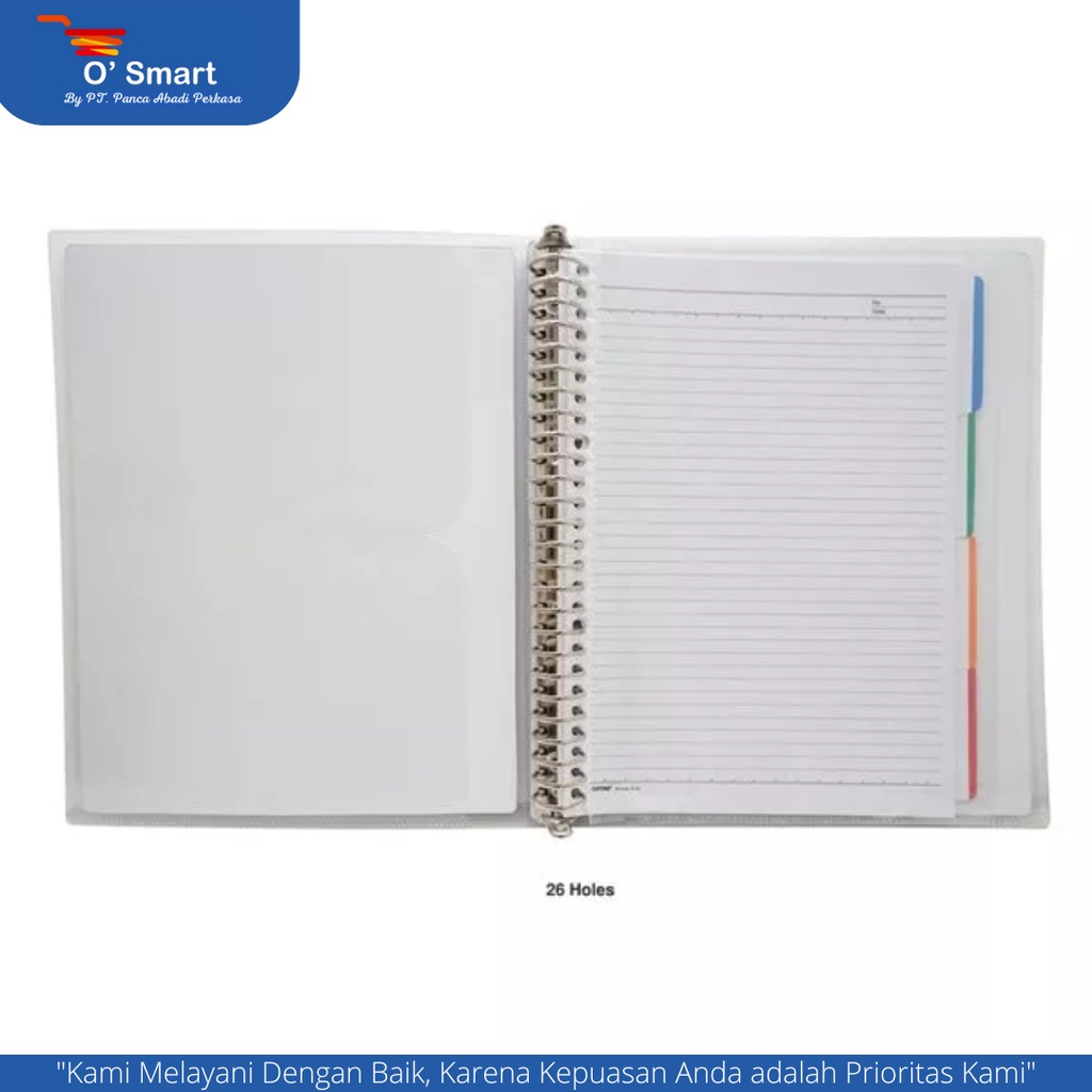 

JOYKO Buku Binder A5 Classic / Buku Loose Leaf A5 Joyko Warna Random