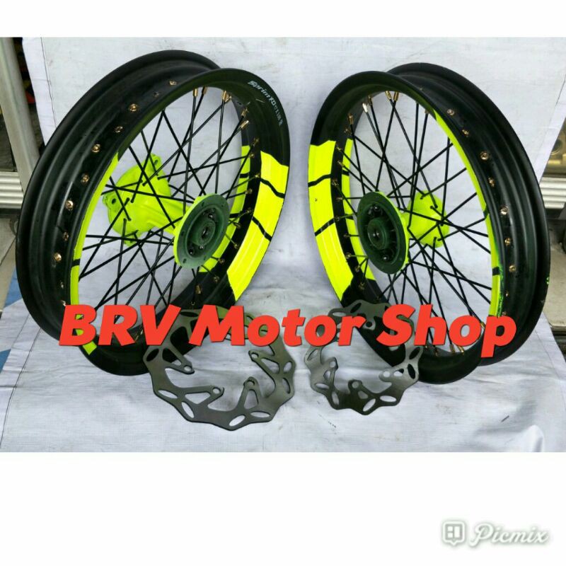 Paketan KLX 150 - Velg KLX 150 D Tracker 150 Ring 17