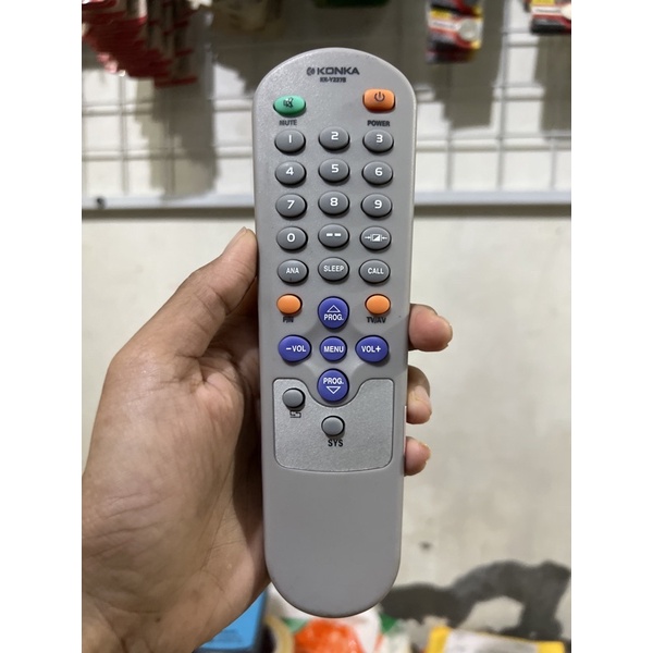 REMOTE REMOT TV KONKA TABUNG KK-Y237B ORIGINAL ASLI