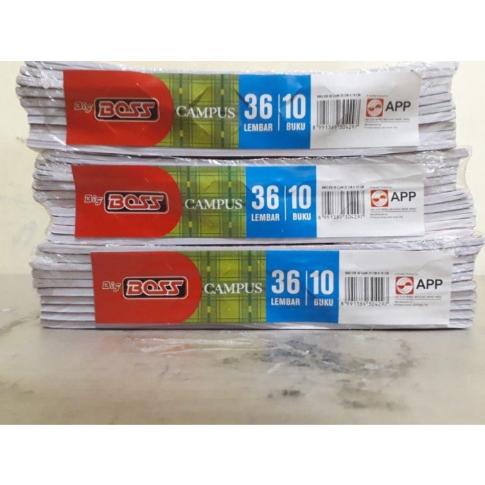 

Hari Ini Buku Tulis Big Boss / Campus 36 Lembar Murah