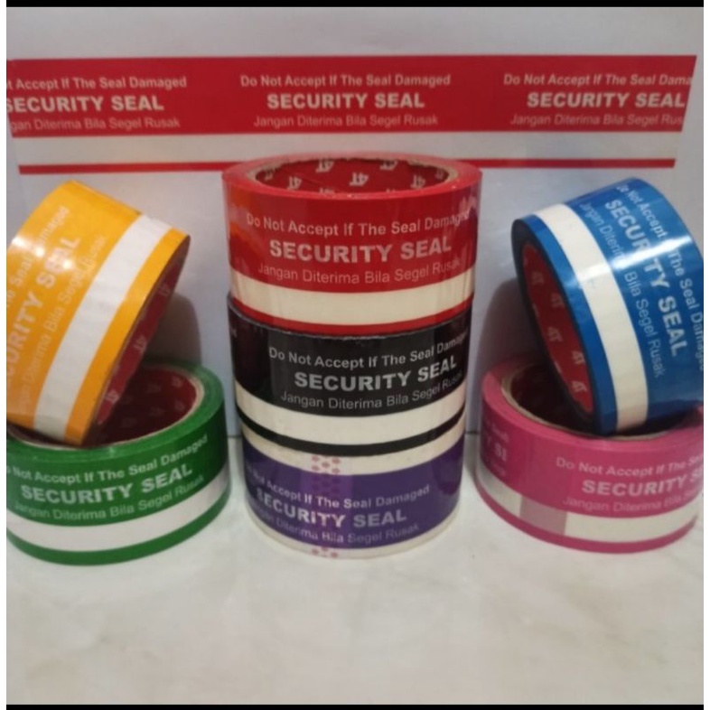 Security seal Tape/Lakban/packaging Tape