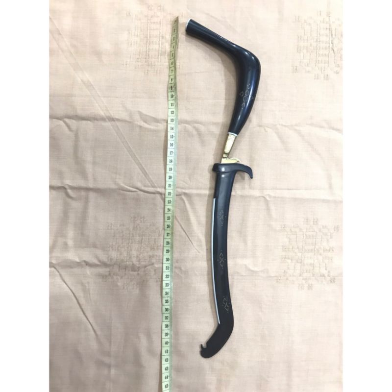 Souvenir Rencong Jumbo mata kuningan asli Aceh