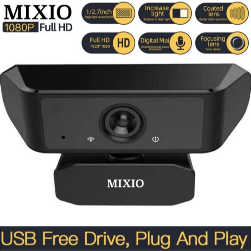 Mixio Z1 1080P Full HD Webcam with microphone