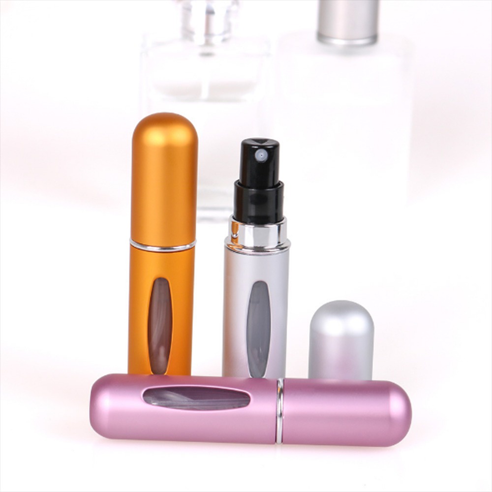 [BISA COD] Botol Parfum Spray Mini Refill / Parfum Atomizer Portable Isi Ulang 5ml Untuk Travel