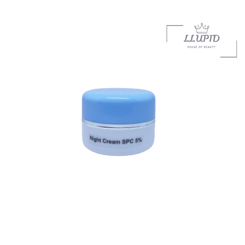 Cream Malam Spc 5% Original - Cream Pemutih Wajah - Cream Wajah - Pelembab Wajah