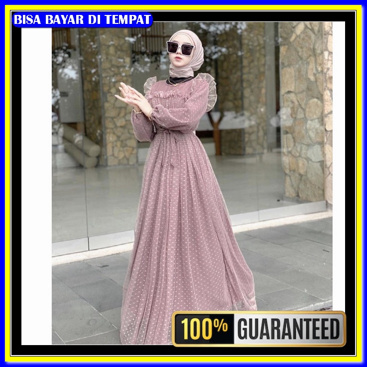 Dres Korea Fashion Muslim Muslimah Pakaian Muslim Remaja Drees Gsmis Premium Elegan Gamus Ibu Ibu Fa