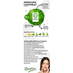 LEAFHEA SABUN MUKA ORIGINAL/SABUN KECANTIKAN
