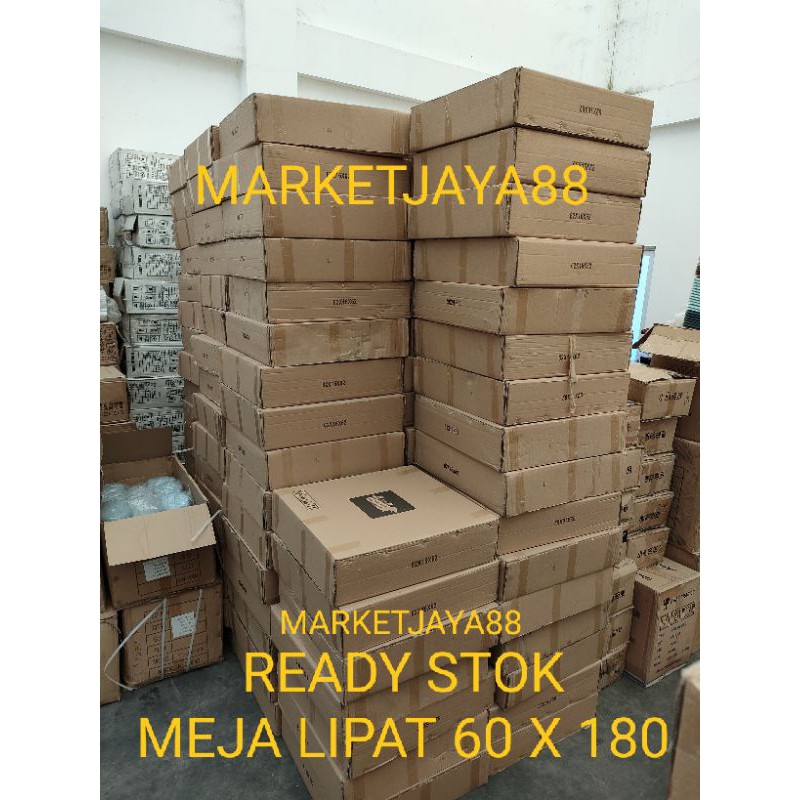 MJ88 MEJA LIPAT / MEJA LIPAT PORTABLE 60 X 120CM / MEJA MAKAN / MEJA LIPAT SERBAGUNA SUPER MURAH