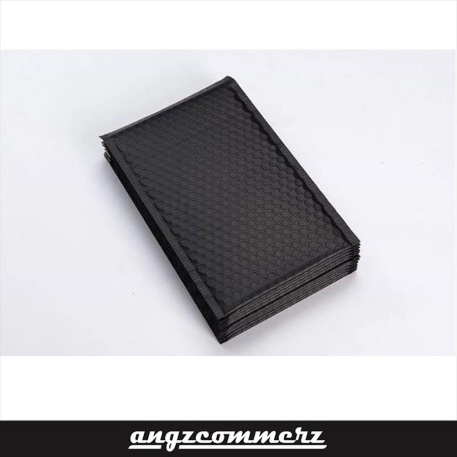 

Amplop Bubble Wrap untuk Packing Putih Hitam Padded Bubble Envelope Black White