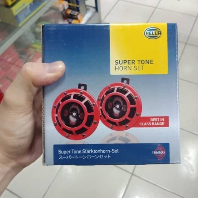 KLAKSON HELLA KEONG SUPER TUNE MERAH