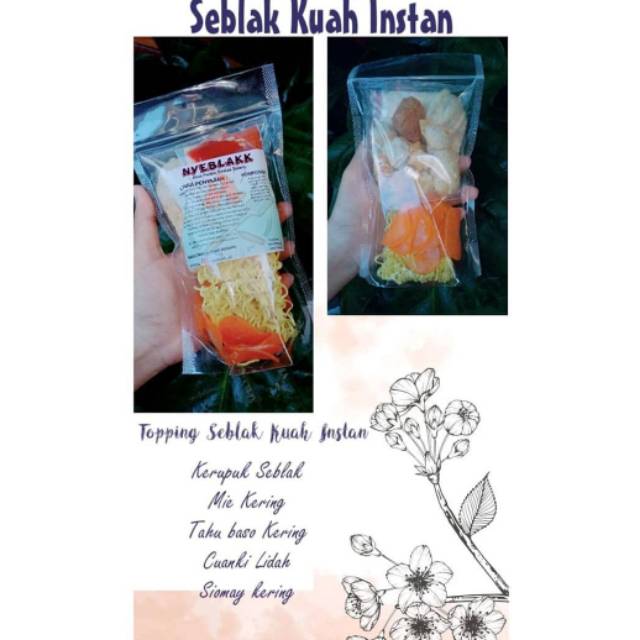 

SEBLAK KUAH INSTAN HOMEMADE