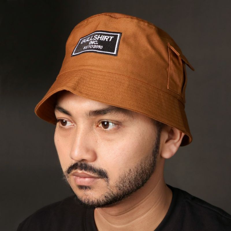 Topi Distro Topi Pria Topi Bucket Original Bullshirt