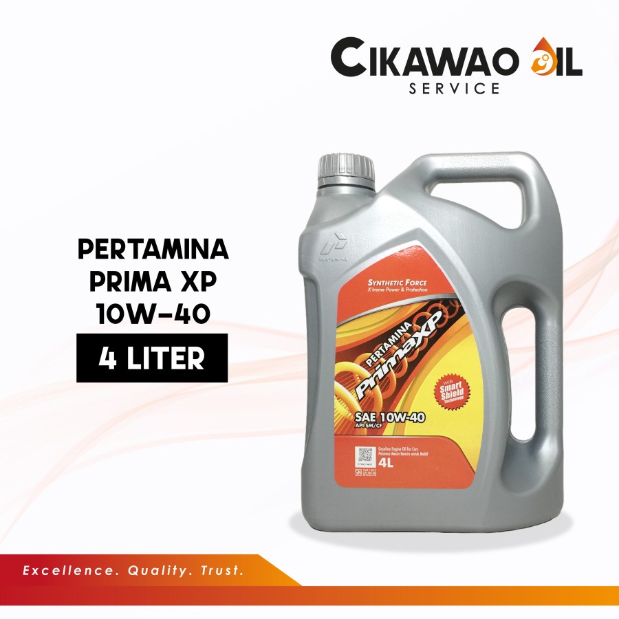 RK Oli Mesin Mesran Prima XP 10W-40 4L (Untuk mobil bensin)