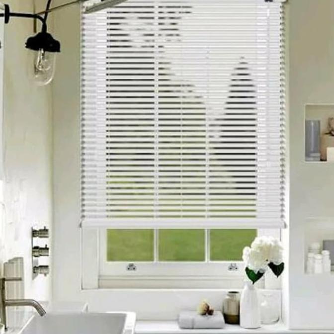 BISA COD kerai kirai tirai krei krey mini blind venetian pvc plastik 74x163cm