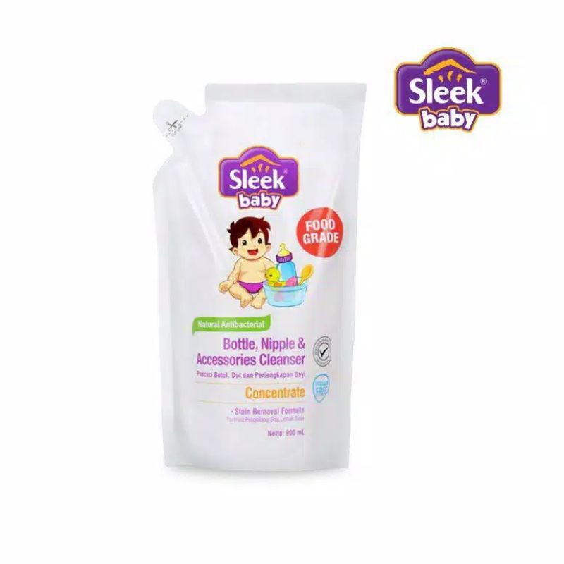 SLEEK BABY BN CLEANSER POUCH 450-900ML