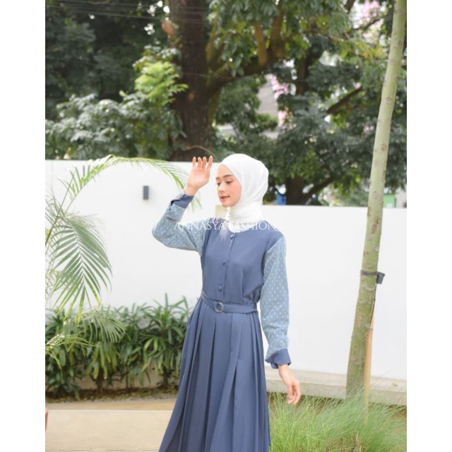 GAMIS BRUKAT MURAH *HAIFA DRESS*