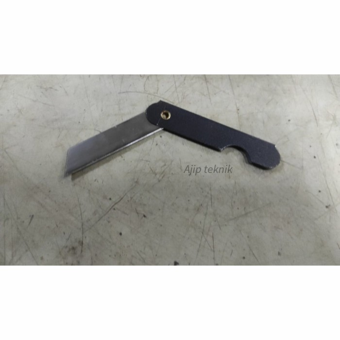 Pisau kater lipat cutter saku kater kecil simple mudah di bawa bawa
