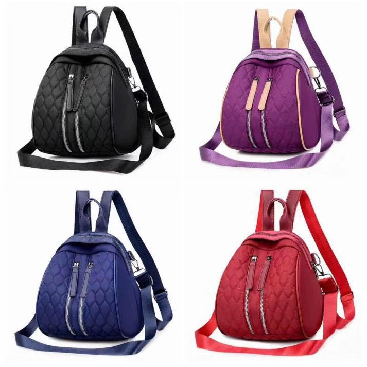 TAS HAPPY EL 6002 tas Ransel Stylish wanita import model korea supplier tas import 1kg bisa 3 tas