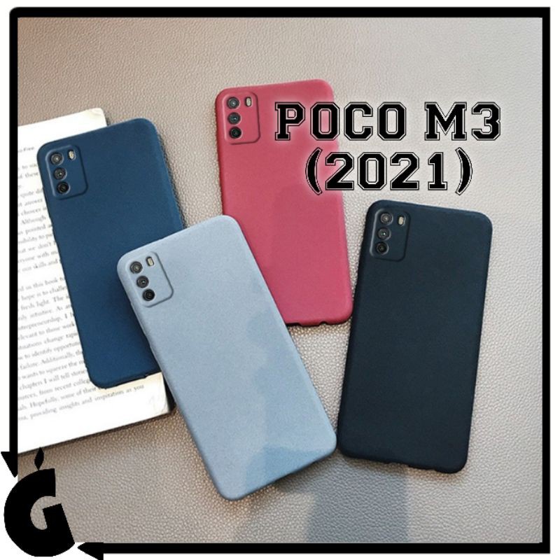 Soft Case Poco M3 + Pro / Redmi Note 10 5G Slim Matte Silicon Sandstone