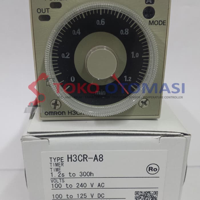 Omron Timer H3CR-A8 AC100-240/DC100-125