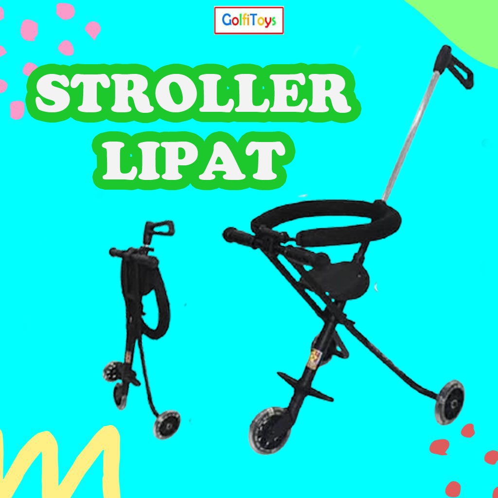 Kereta Bayi dorong Stroller Bayi Original PMB Ezzy Stroller bisa Baby Stroller Dorongan Anak S-05