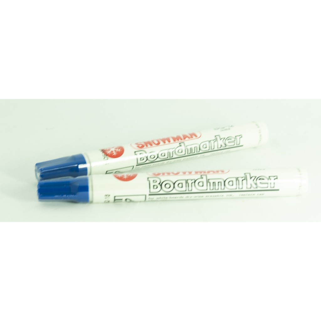 

SPIDOL SNOWMAN WHITE BOARD MARKER BG - 12 WARNA BIRU