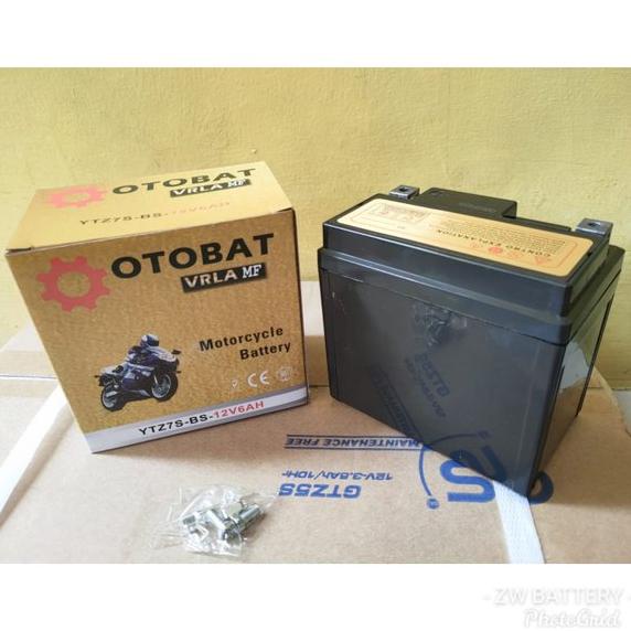 Aki motor Honda CBR150R.Vario 125. Vario 150 GTZ7S MF 12v 7ah Aki Gel