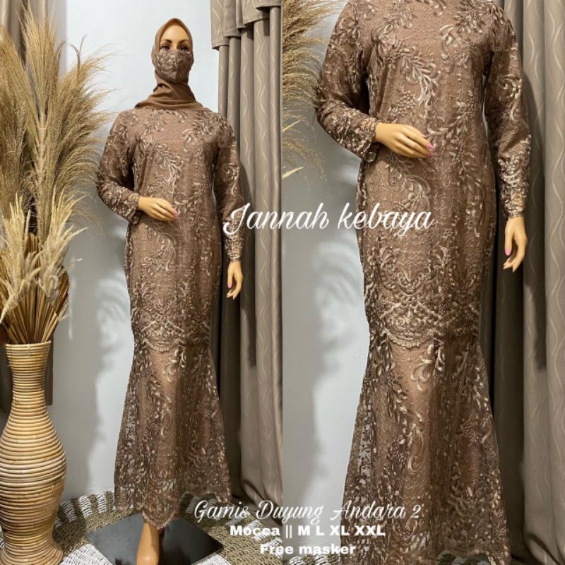 Cod Gamis Tile Duyung Modern Gamis Kebaya Modern Kebaya Dress Kebaya Duyung Baju Kebaya By Kiranaol Shopee Indonesia