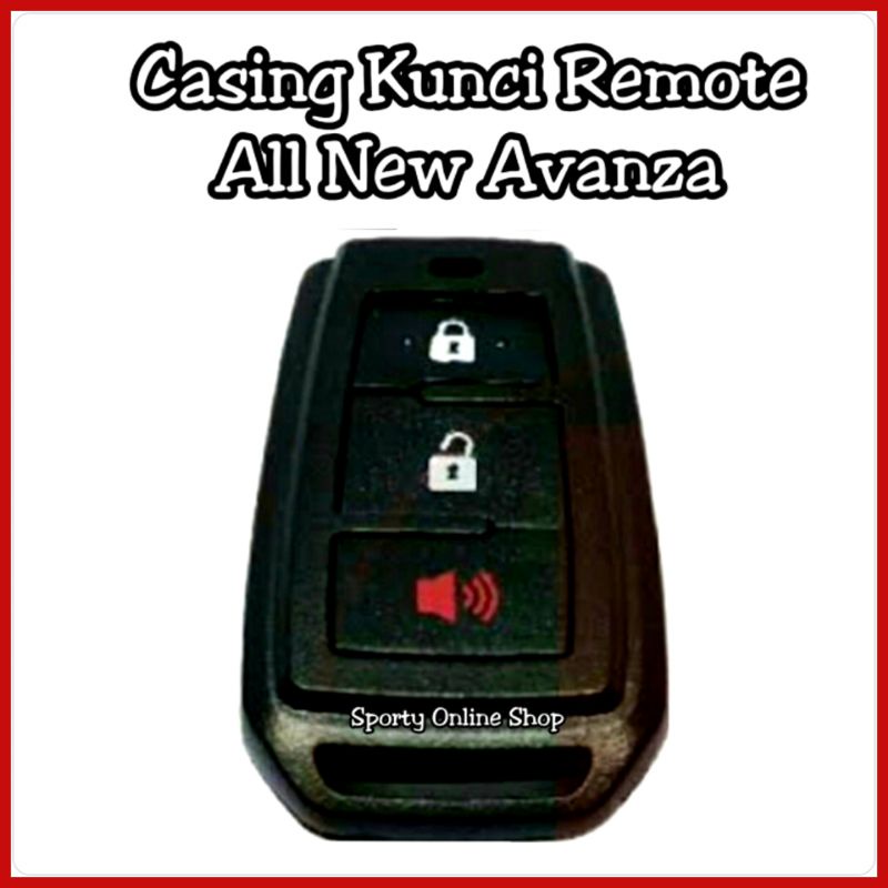 Casing Remote Mobil Avanza New 2012 ON