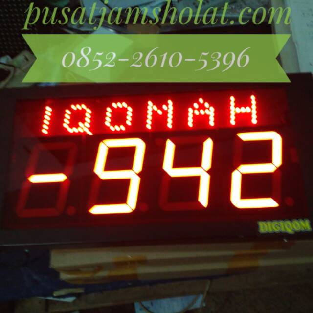jam masjid (jam iqomah, jam digital, timer iqomah, jam jadwal sholat )