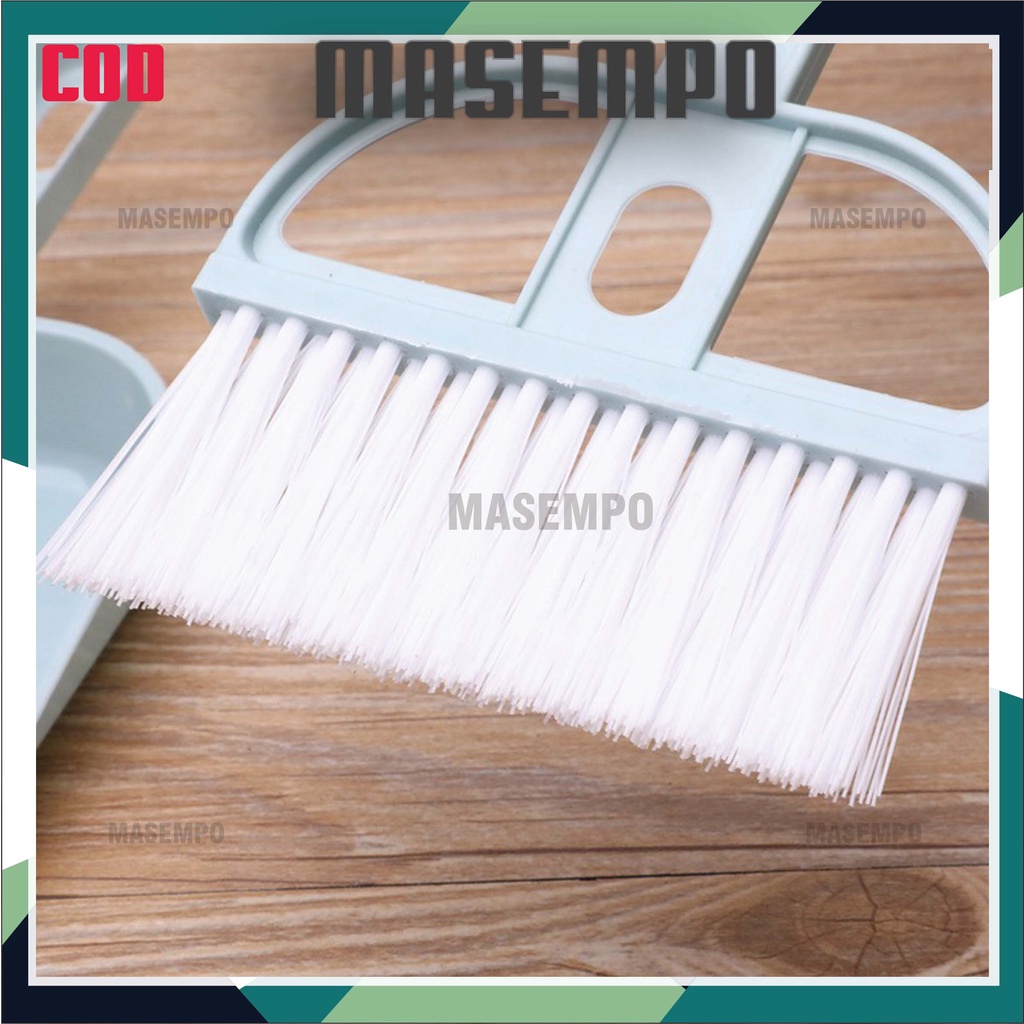 Sapu mini set Serok cikrak kecil kebersihan karpet mobil meja laptop