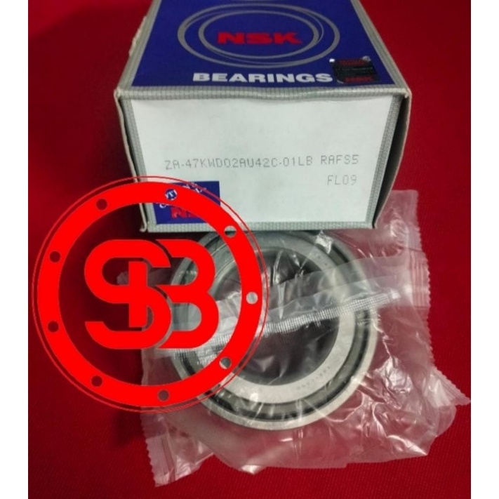 Bearing Roda depan FORD RANGER 47KWD02 / 47 KWD 02 NSK ORIGINAL