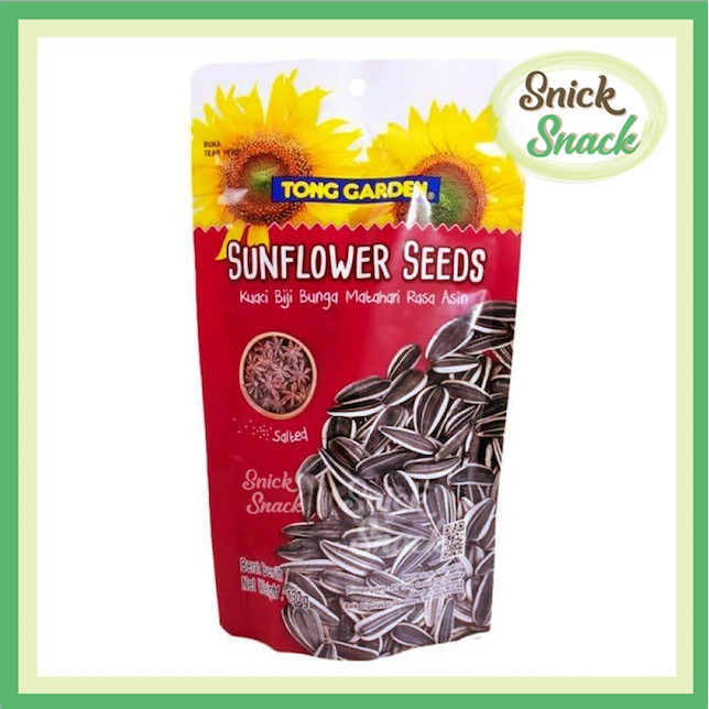 

Tong Garden Sunflower Seed 130 gr Kuaci Biji Bunga Matahari Rasa Asin Rempah
