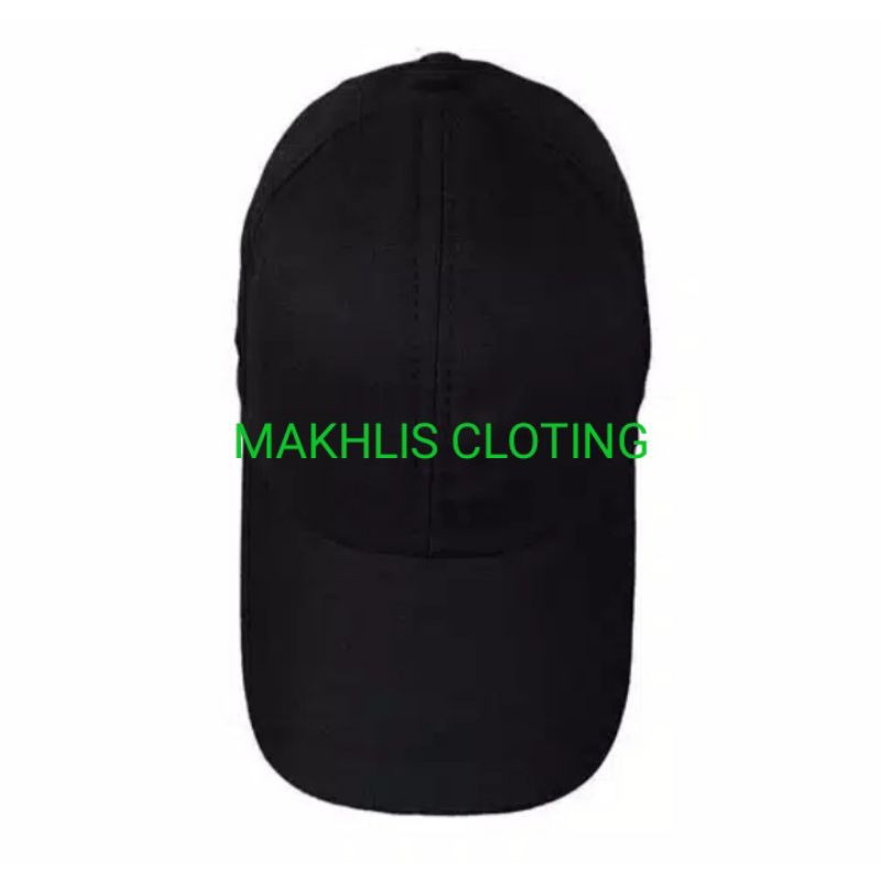 TOPI ANAK BASEBAL TOPI ANAK CUSTOM FREE NAMA TOPI ANAK LAKI LAKI TOPI ANAK PEREMPUAN TOPI-Hitam