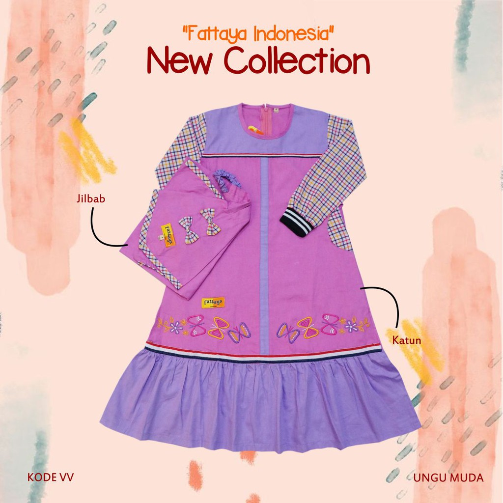 GAMIS ANAK FATTAYA COLLECTION INDONESIA KODE VV