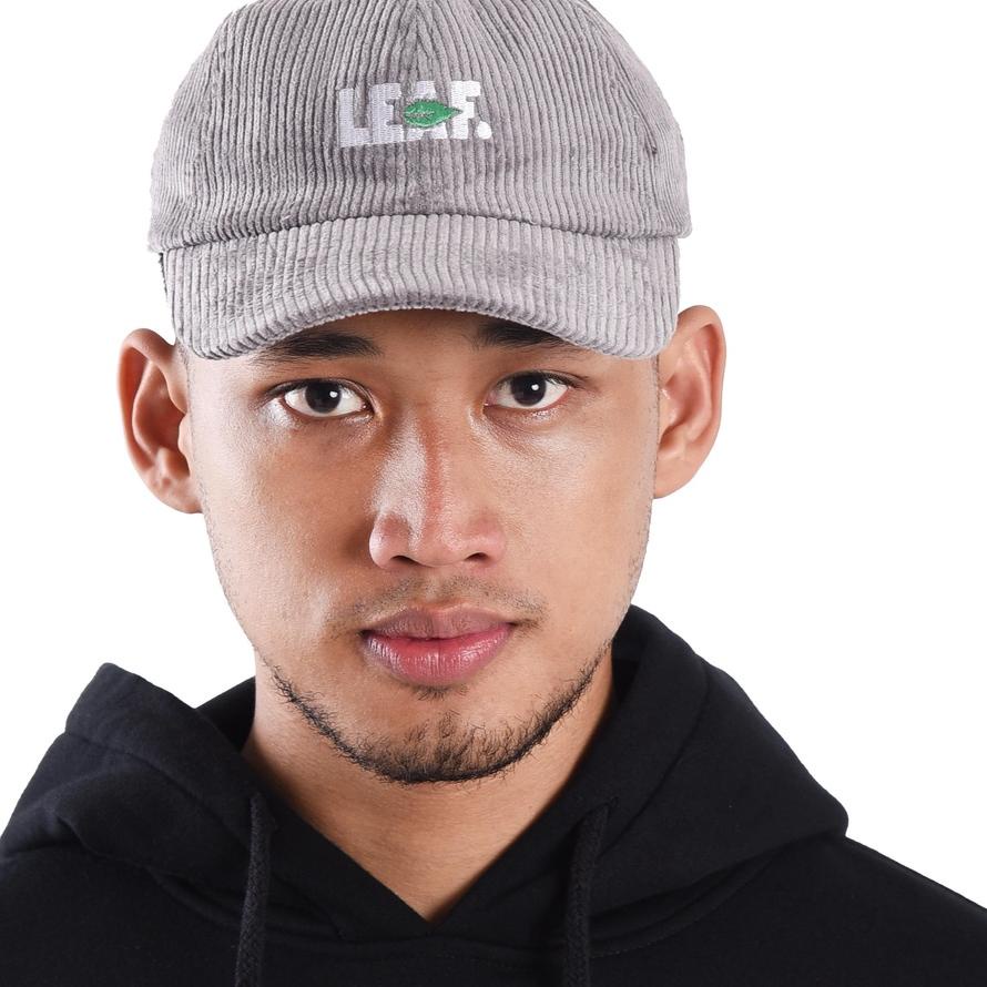 [Original] LEAF OG Logo Corduroy Dad Cap #Terbagus