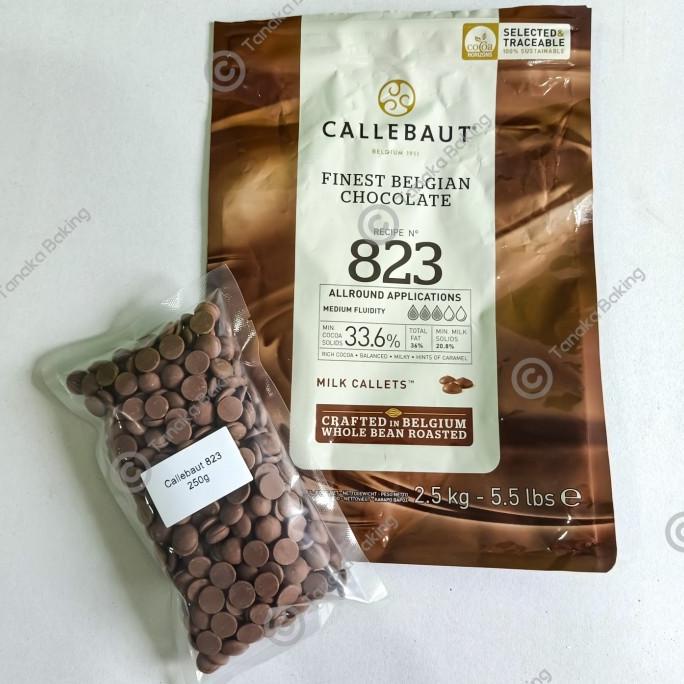 

REPACK Callebaut Milk Caramel Chocolate Couverture 823 33,6% 250 gram STOK TERBATAS Kode 1085