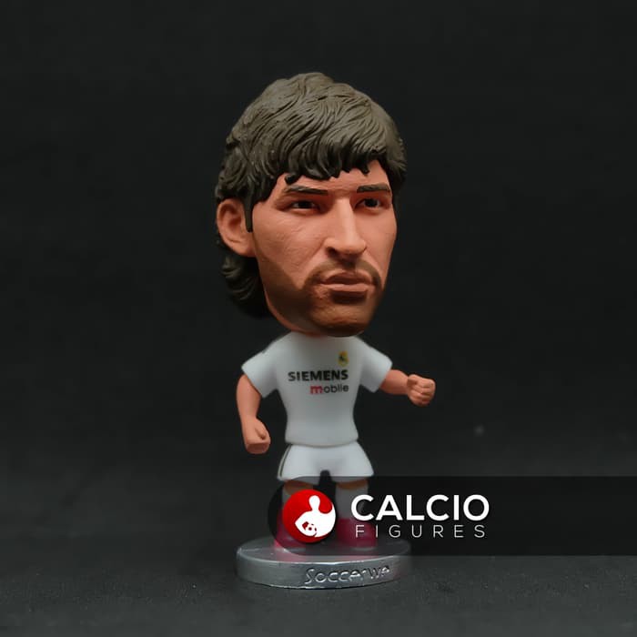 REAL MADRID - Raul | Soccerwe Action Figure Miniatur Pemain Bola  ER-636