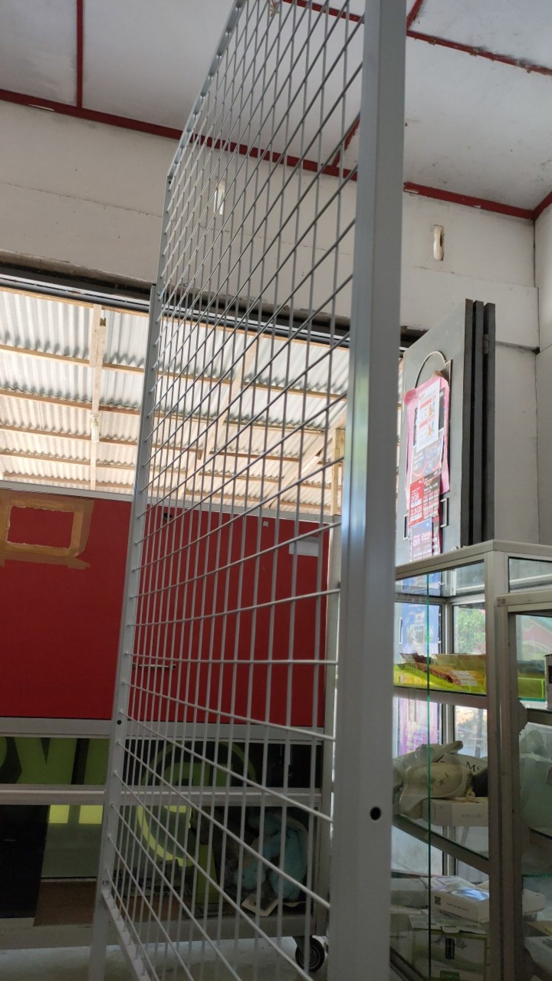 Rak Mundo Uk 100 X 150cm Ram Bingkai Display Cantolan Aksesoris Wire Grid Anddisplay