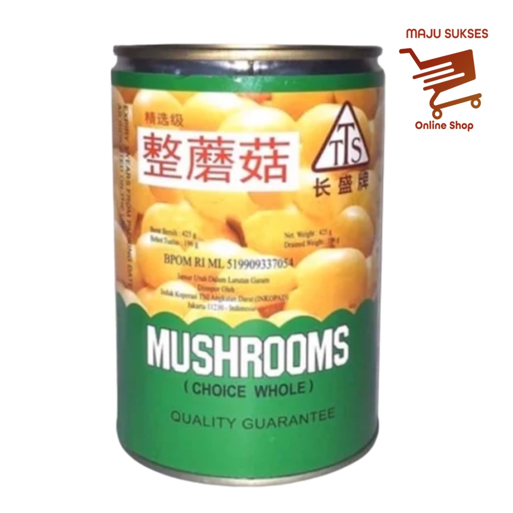 

TTS Mushroom Jamur Kancing dalam Kaleng 425G
