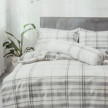 Arthome 180x200+35 Cm Set 6 Pcs Seprai Katun Bandung Sprei Kasur