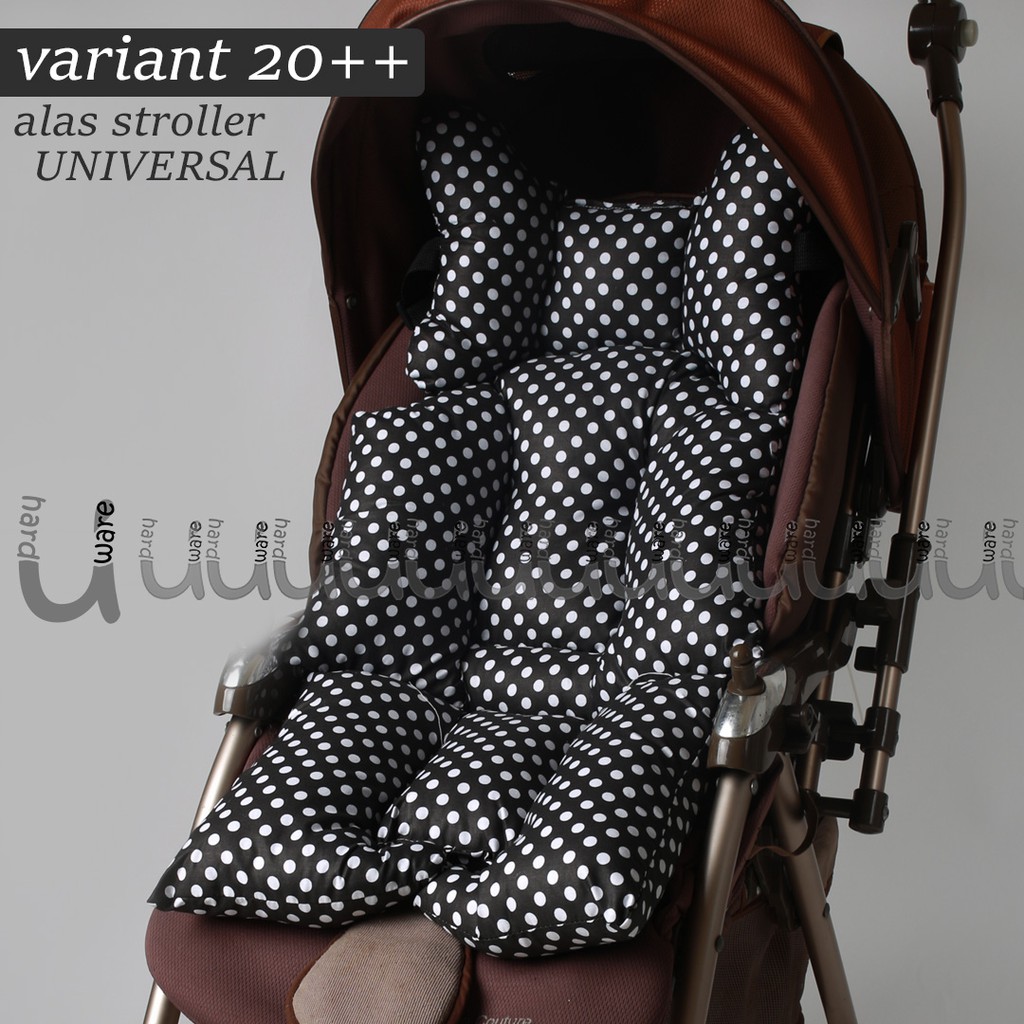 4in1 UNIVERSAL ALAS STROLLER CAR SEAT BOUNCER 5 LUBANG / SEAT PADDING BABY / ALAS KURSI MAKAN