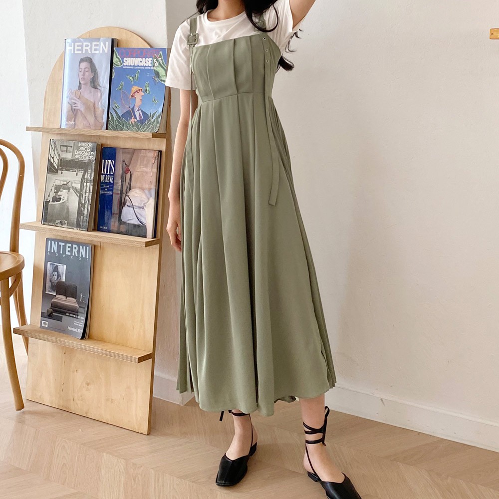 overall dress korea