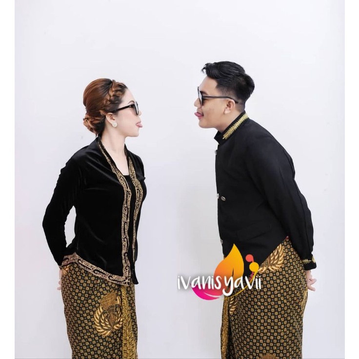 Baju Prewedding / Baju Adat, Motif Bordir - truntum garuda (MSTR)