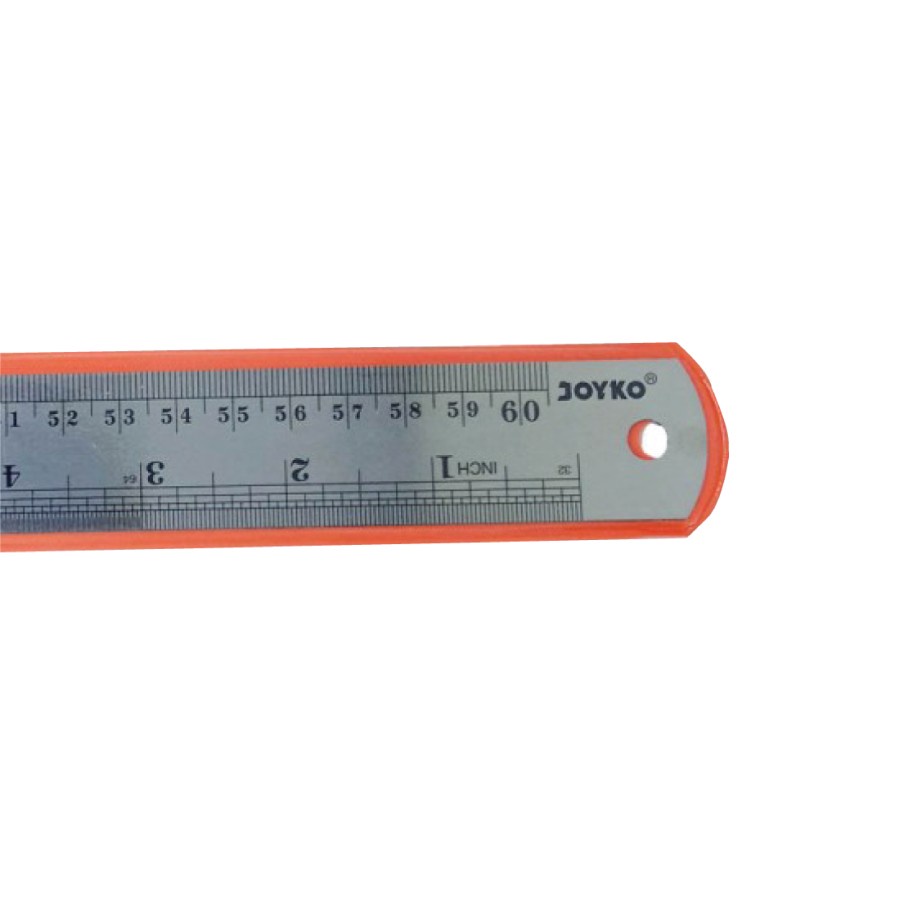 

Penggaris besi / Stainless steel Ruler 60cm Joyko RL-ST60