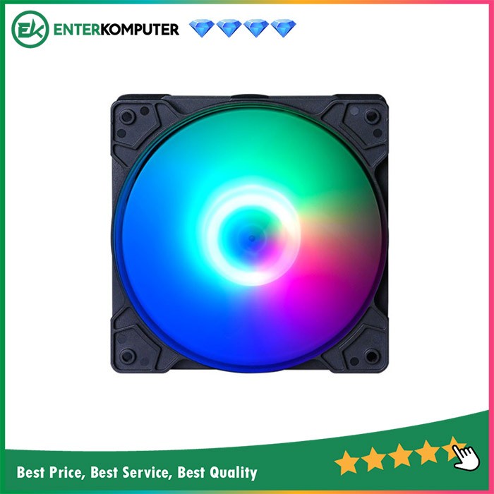 CUBE GAMING FIX - Rainbow 12CM FAN